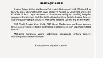 CHP Genel Merkezi için tahliye kararı çıktı