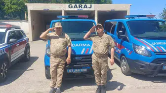 Kozlu’da jandarma ve engelli gençler bir araya geldi