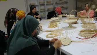 Bitlis’te bambu ağaçları 5 bin yıllık zanaatla yeniden şekilleniyor