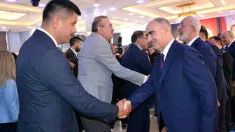 Manisa protokolü Kurban Bayramı için bir araya geldi