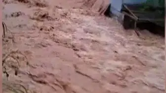 Andırın kırsalında ani sel hayatı felç etti