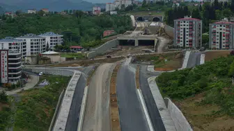 Trabzon trafiğini rahatlatacak Kanuni Bulvarı’nda sona doğru