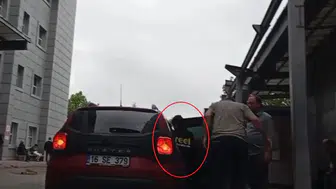 Bursa'da yürekleri ağza getiren kaza mucizeyle bitti
