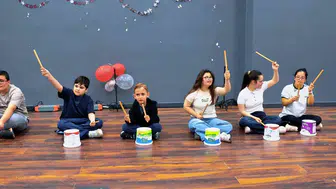 Didim’de özel çocuklar ritimle sosyalleşti
