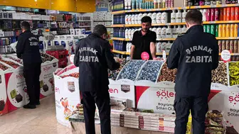 Şırnak bayram öncesi tezgahlarda hijyen nöbeti başlattı