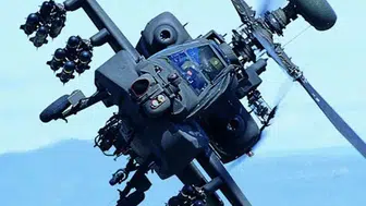 Amerikan askeri helikopteri Güney Kore'de pirinç tarlasına indi