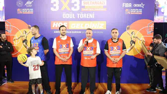 Sultangazi 32 takımın katılımıyla dev basketbol turnuvasına ev sahipliği yaptı