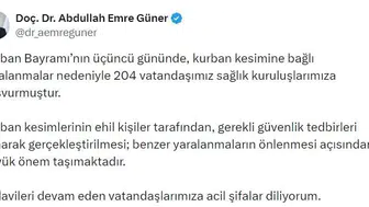 Kurban kesimi İstanbul hastanelerinde yine yoğunluk yarattı