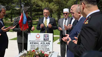 Elazığ protokolü bayram öncesi şehit aileleriyle bir araya geldi