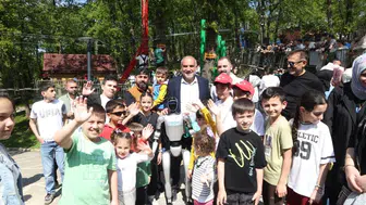 Samsun’da adrenalin tutkunları yeni macera parkına akın etti