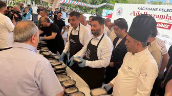 Kağıthane Hasbahçe’de binlerce kişi bayram sofrasında buluştu