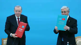 Türkiye ve Kazakistan arasında 13 yeni iş birliği imzası