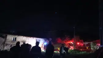 Çubukta bir evde başlayan yangın korkuttu