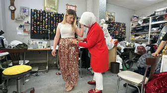 Trakya köylerinde şalvar modası geri döndü