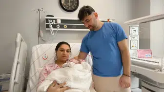 Bartın yeni devlet hastanesinde ilk doğum heyecanı yaşandı