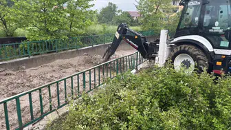 Karabük Yenice'de sağanak sele dönüştü