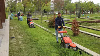 Diyarbakır parklarında yaz mesaisi başladı