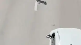 Bursa trafiğinde yürekleri ağza getiren yürüyüş