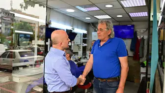 Aydın Valisi Osman Varol esnafın kapısını çaldı