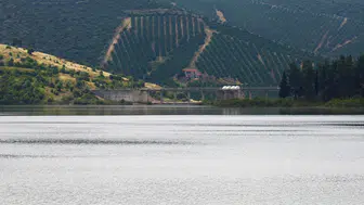 Manisa Demirköprü Barajı'nda sular yükseldi