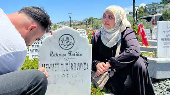 Hataylılar bayram arefesinde kayıplarının başında buluştu