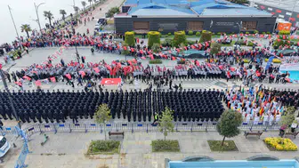Samsun’da 19 Mayıs coşkusu Bandırma Vapuru ruhuyla başladı