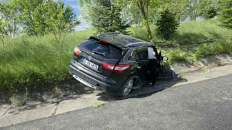 Edirne otoyolunda dolu yağışı iki kazaya yol açtı