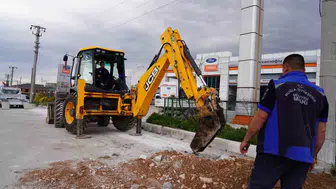 Menteşe Bayır Mahallesi'nde su hatları yenilendi