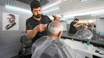 Mersin kırsalında bayram tıraşı belediyeden geliyor