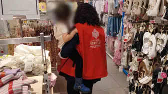 Samsun’da minik yüzler bayramlık kıyafetleriyle güldü
