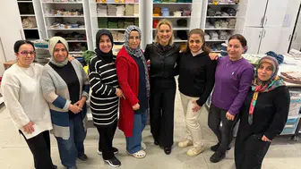 Evde dikiş öğrenip ihracatçı oldu