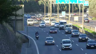 Kocaeli yollarında dönüş telaşı başladı