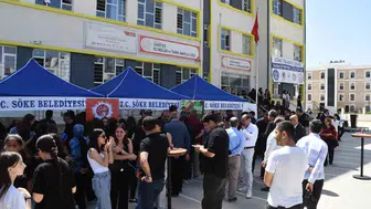 Söke'de gençler iş dünyasıyla aynı masaya oturdu
