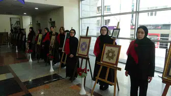 Trabzonlu öğrencilerden Peygamber Efendimiz için 75 eserlik özel sergi