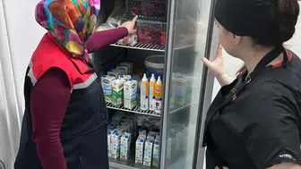 Burdur'da okul kantinlerinde gıda denetimi mesaisi