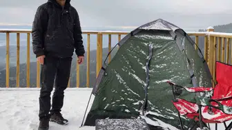 Mayıs biterken Karabük yükseklerine kar yağdı