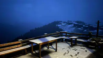 Haziran kapıdayken Rize yaylalarına lapa lapa kar yağdı
