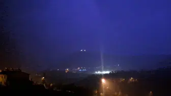 Pülümür semalarında geceyi gündüze çeviren doğa olayı