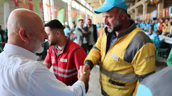 Kocasinan’da saha ekibiyle bayram mesaisi