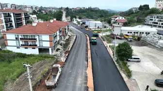 Başiskele’de Hoca Ahmet Yesevi Caddesi trafiği rahatlatmak için genişliyor