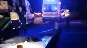 Bodrum Milas karayolunda gece vakti feci kaza