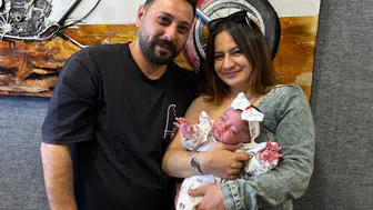 650 gramlık mucize Leyla bebek ailesine kavuştu