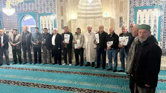 Bilecik'te sabah namazında köy halkıyla buluştu