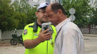Nazilli trafiğini birbirine katan sürücü hem alkollü hem firari çıktı