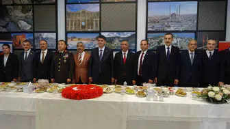 Kilis bayramlaşma töreninde bir araya geldi