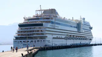 Kruvaziyer turizminde nisan ayı patlaması yaşandı