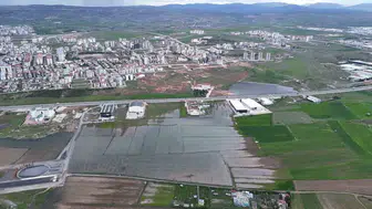 Sivas’taki tarlalar aşırı yağış yüzünden göle döndü