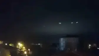 Sakarya semalarında görülen gizemli ışıklar herkesi şaşırttı