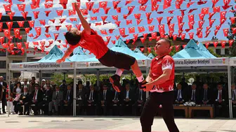 Kahramanmaraş gençlerle 19 Mayıs coşkusunu meydanlara taşıdı