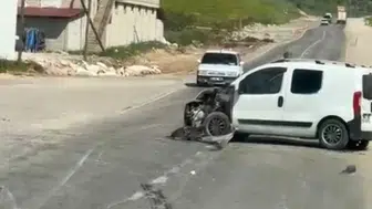 Siirt Organize Sanayi Bölgesinde trafik kazası